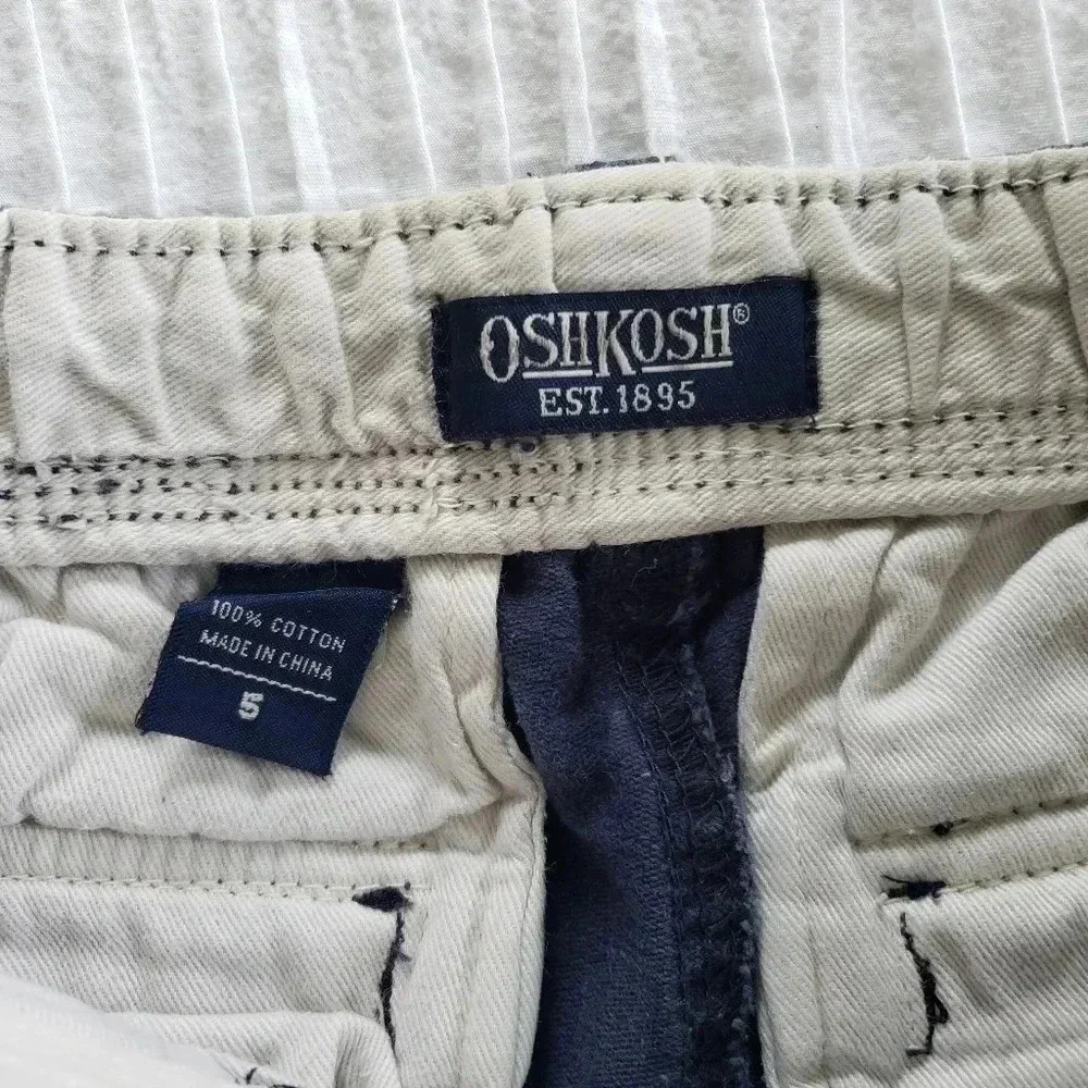 Oshkosh Boys 5 Navy Cargo Shorts